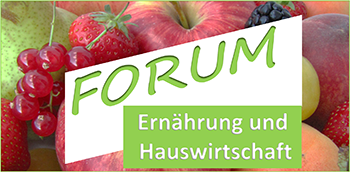 Flyer des Forum Ernährung und Hauswirtschaft Flyer des Forum Ernährung und Hauswirtschaft
