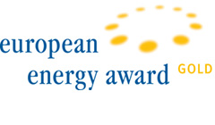 Link zur Homepage der Energieagentur Logo European Energy Award Gold