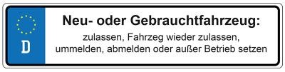 Merkblätter Neu- oder Gebrauchtfahrzeug Merkblätter Neu- oder Gebrauchtfahrzeug