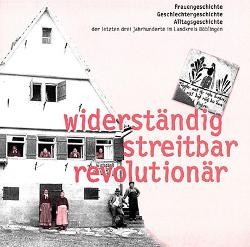 Buchtitel Widerständig, streitbar, revolutionär