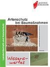 Titelbild Broschüre Artenschutz bei Baumaßnahmen