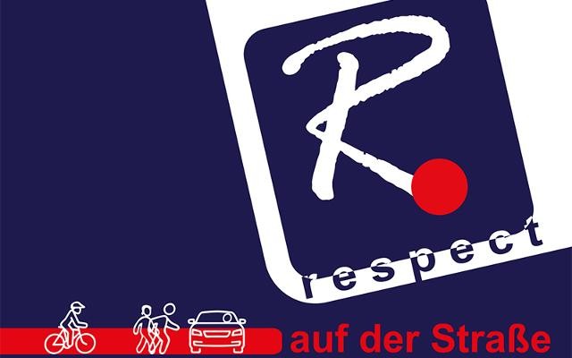 Logo Respect auf der Straße