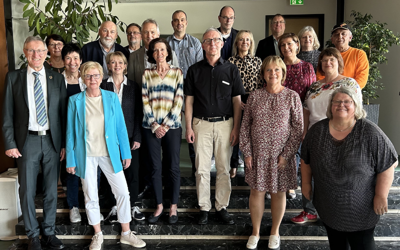 Gruppenfoto der Geehrten