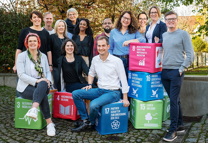 Teamfoto Stabstelle Wirtschaft und Tourismus