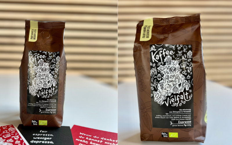 2 Packungen Espresso, groß und klein 2 Packungen Espresso, groß und klein