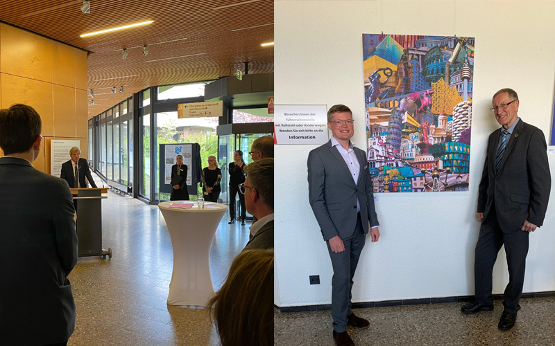 Eröffnung der Ausstellung