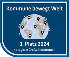 Kommune bewegt Welt Logo